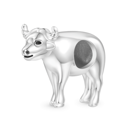 Gnoce African Animals Buffalo Charm_1