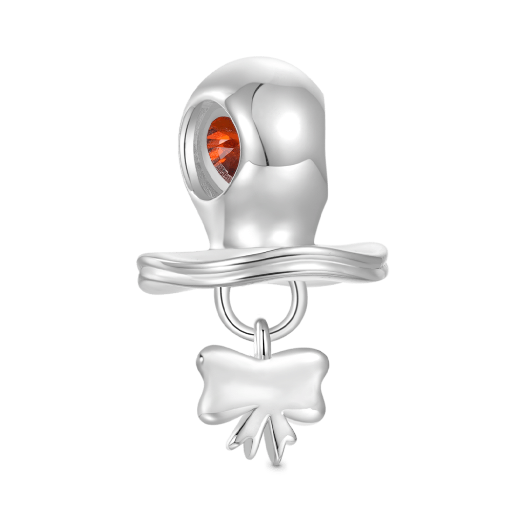 Gnoce Engravable Birthstone Baby Pacifier Charm_3