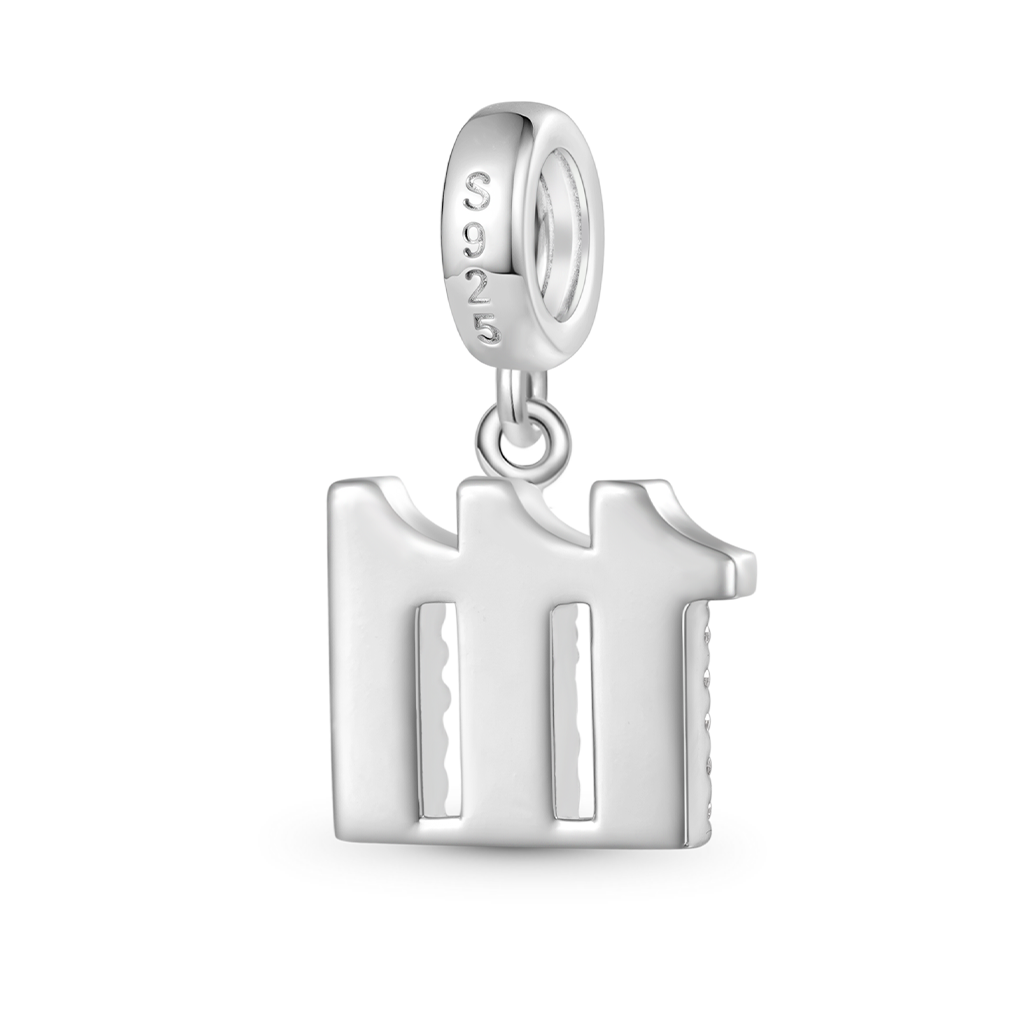 Gnoce Arabic Numerals Pendant Dangle Charm_2