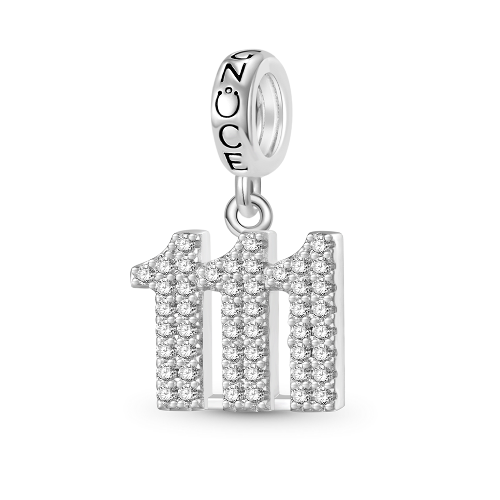 Gnoce Arabic Numerals Pendant Dangle Charm_1