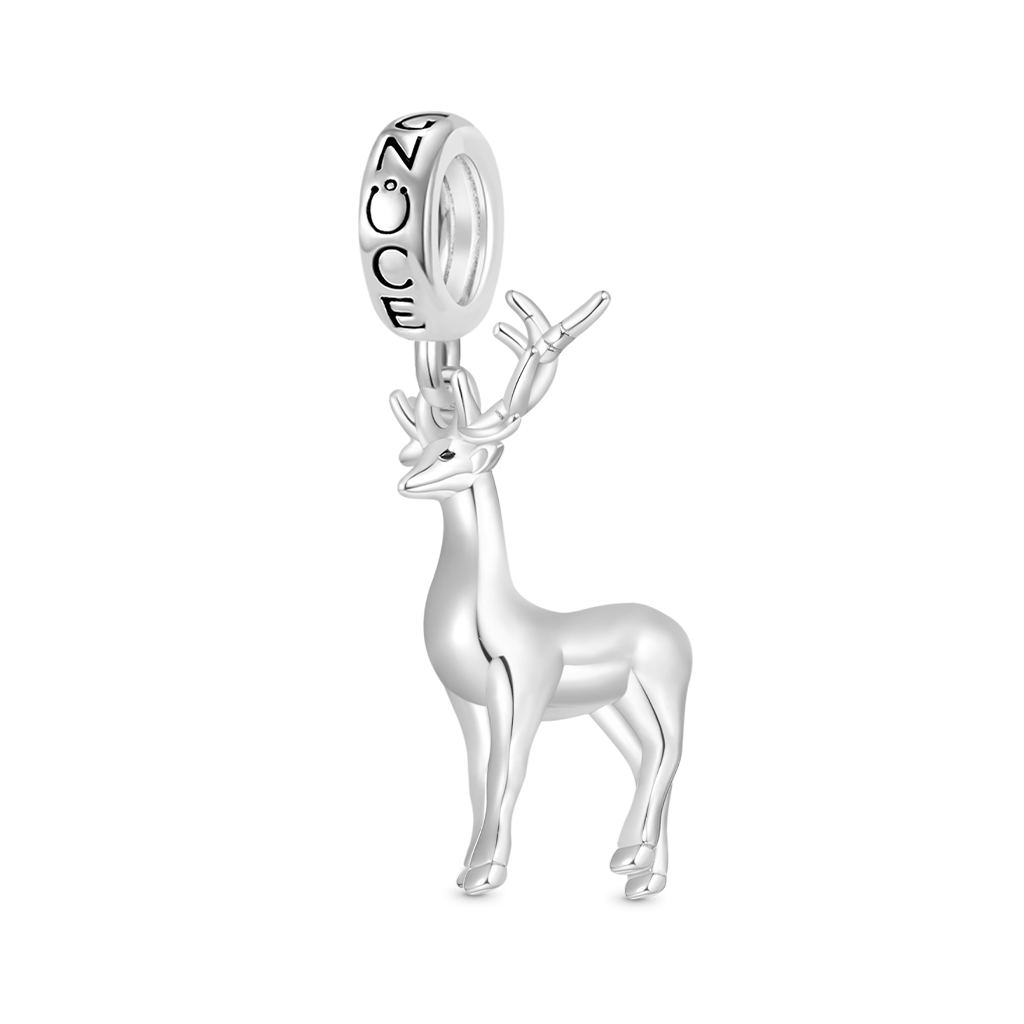 Gnoce German Red Deer Pendant Dangle Charm_1