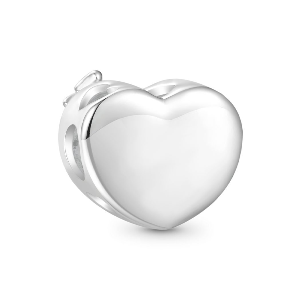 Gnoce Snowflake Water Ripple Love Heart Charm_2