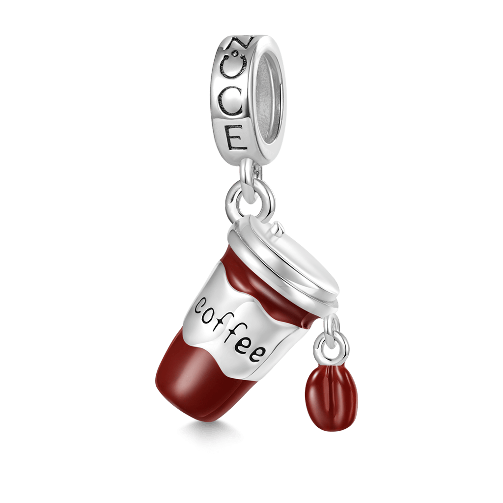 Gnoce Coffee Cup Pendant Dangle Charm_1