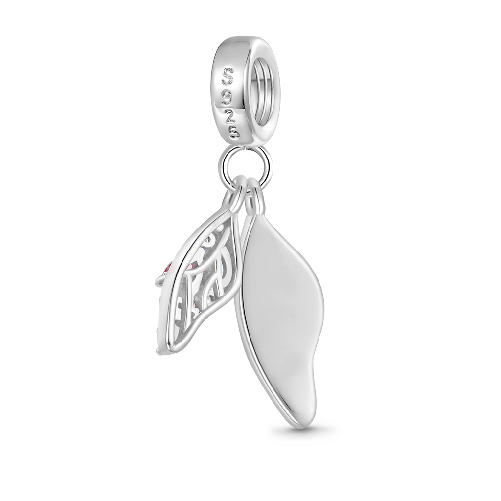 Gnoce Butterfly Wings Pendant Dangle Charm_2