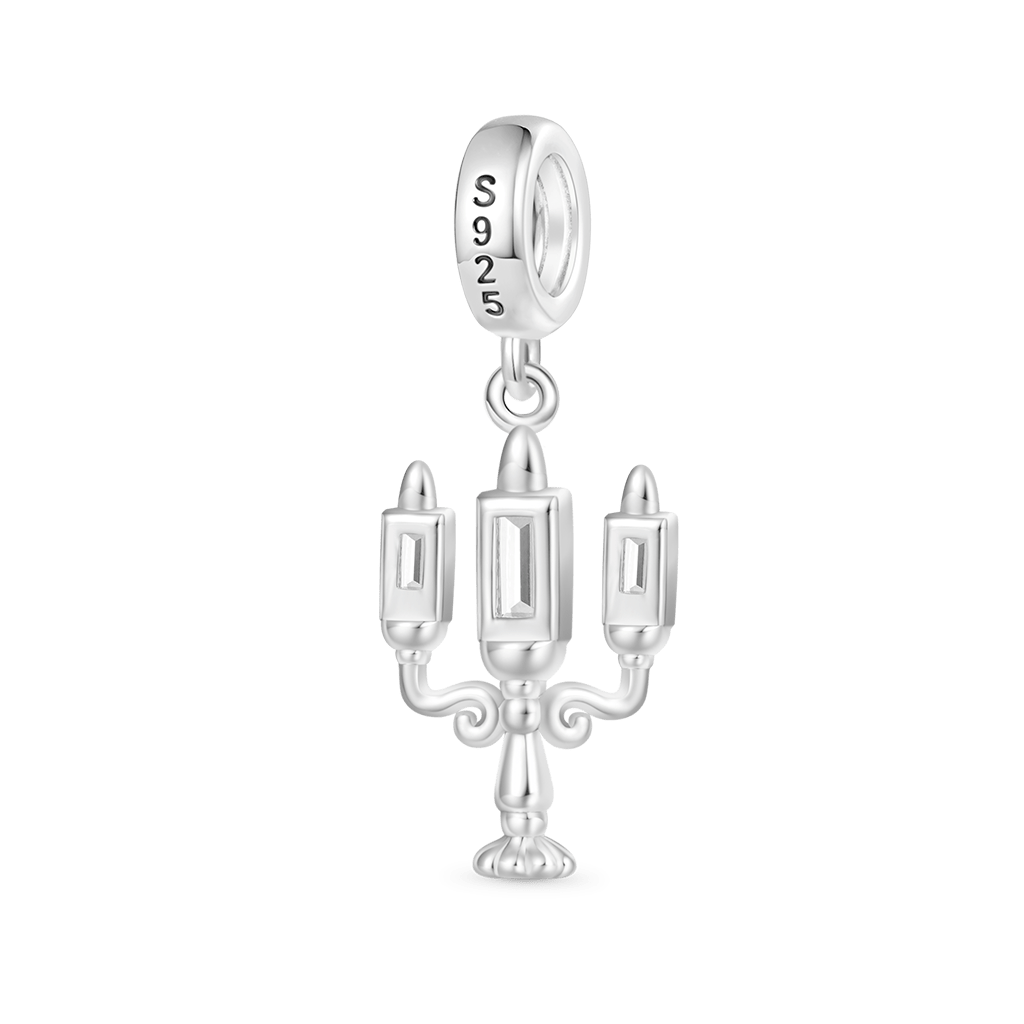Gnoce Burning Candelabra Pendant Dangle Charm_2