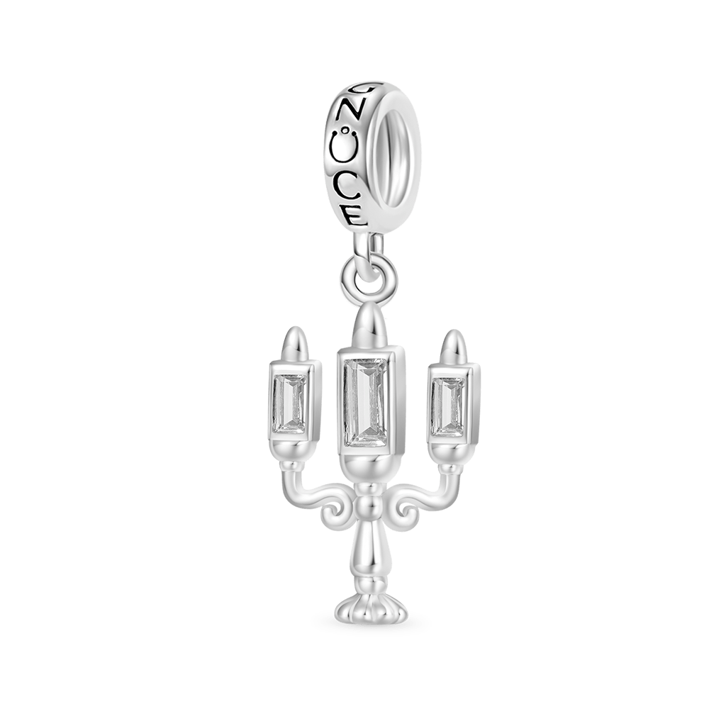 Gnoce Burning Candelabra Pendant Dangle Charm_1