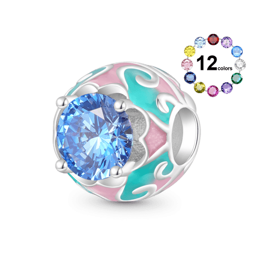 Gnoce Easter Egg Birthstone Charm_1