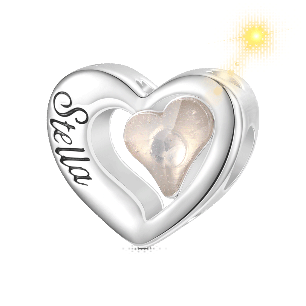 Gnoce Engravable Color-changing Crooked Heart Charm_1