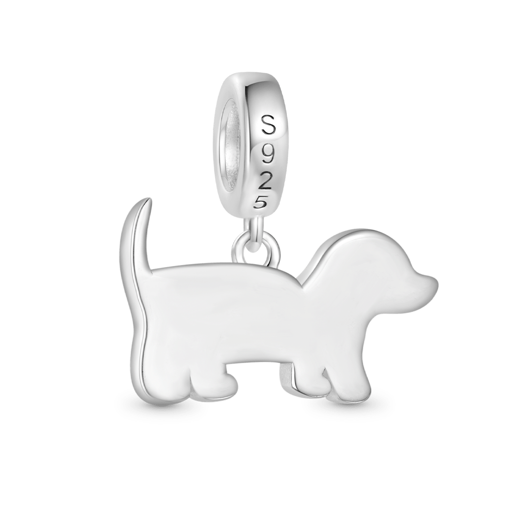 Gnoce Dachshund Pendant Dangle Charm_2