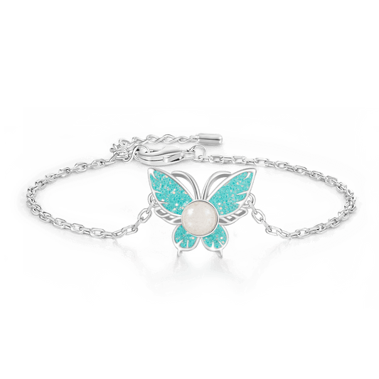 Gnoce Adjustable Glow-in-the-Dark Butterfly Bracelet_2
