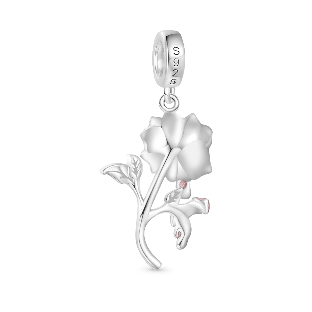 Gnoce Gradient Rose Pendant Dangle Charm_2