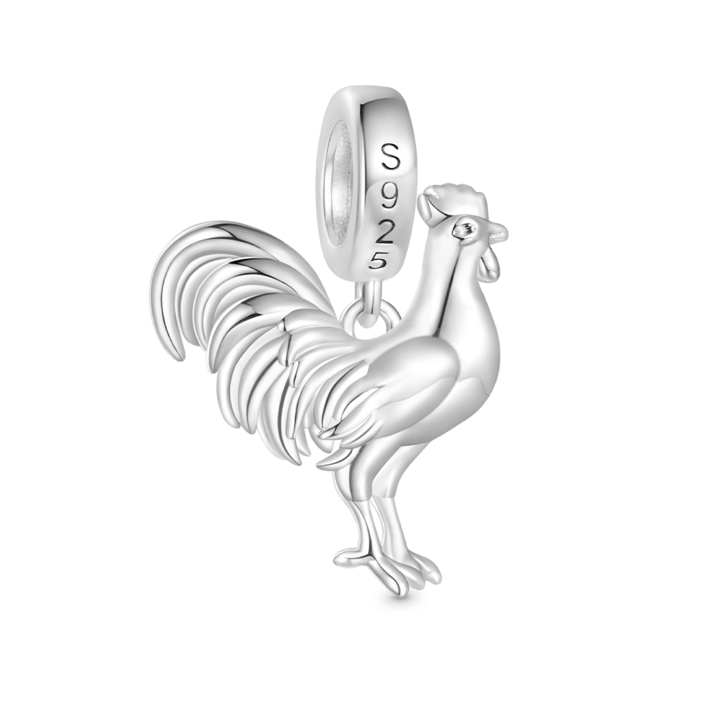 Gnoce Gallic Rooster Pendant Dangle Charm_2