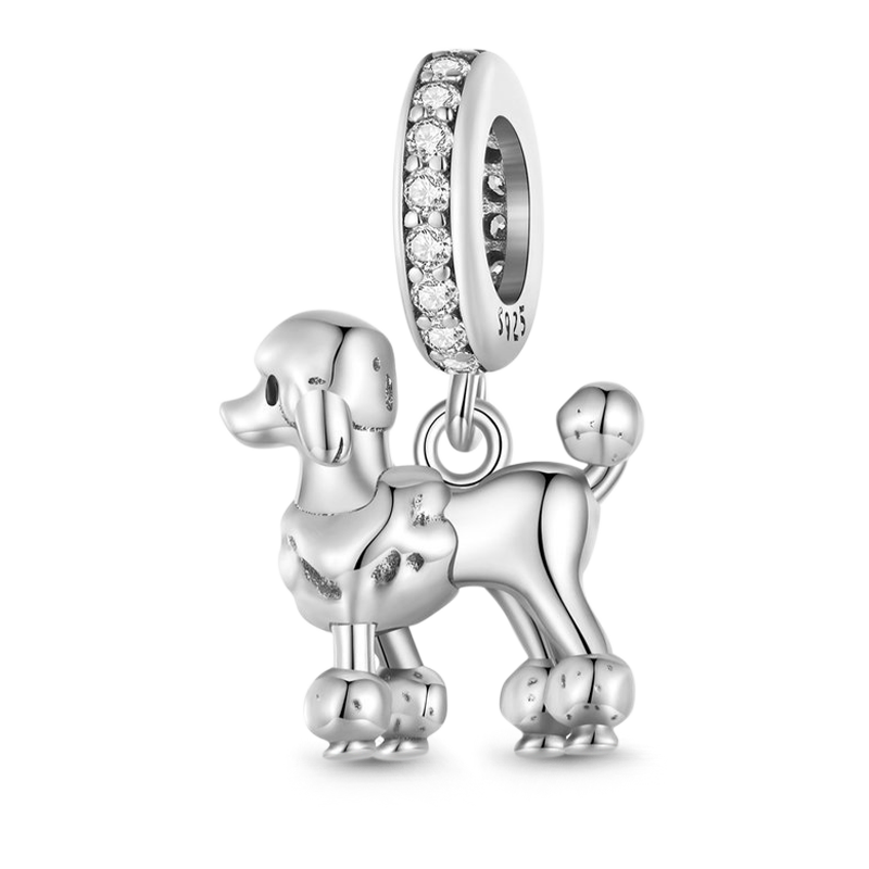 Gnoce Poodle Pet Dog Pendant Dangle Charm_1