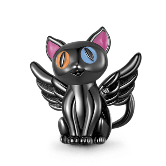 Gnoce Angel Black Cat Charm_1