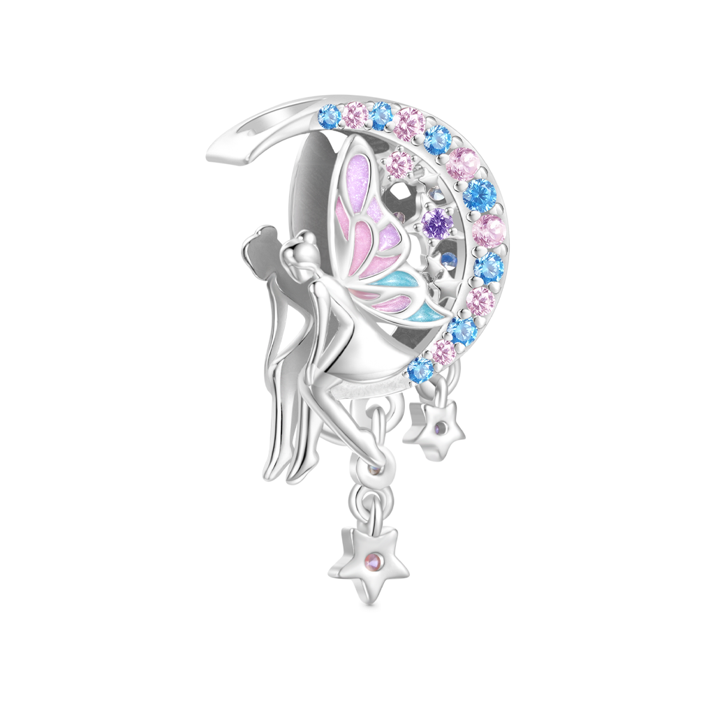 Gnoce Moon Butterfly Fairy Charm_2