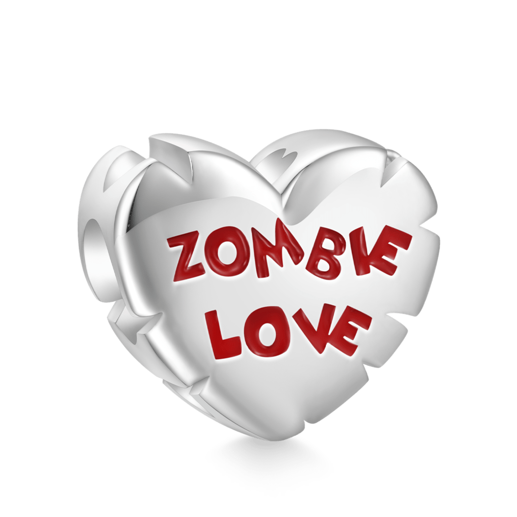 Gnoce Halloween 'ZOMBIE LOVE' Betty Boop Heart Charm_2