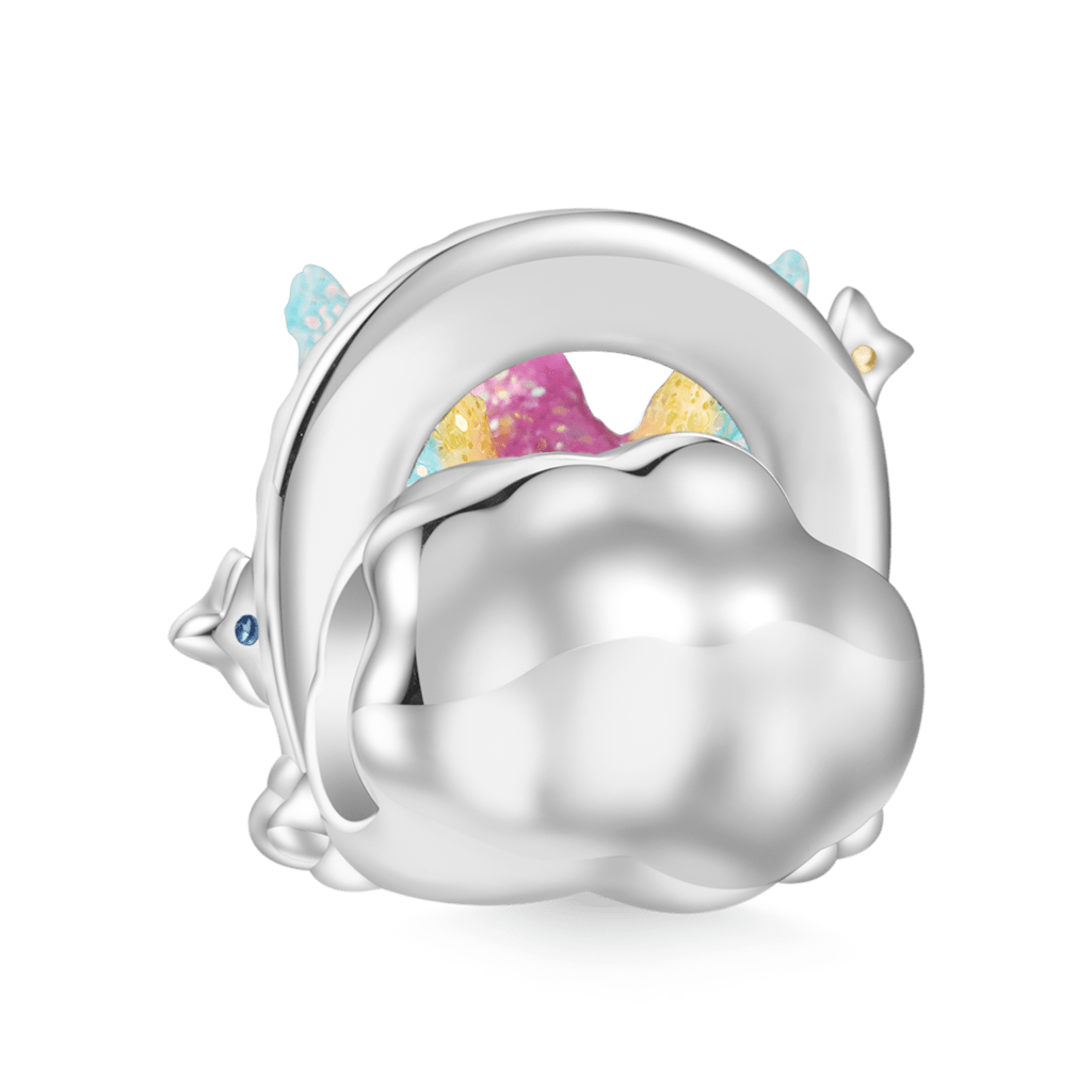 Gnoce Colorful Unicorn Pegasus Rainbow Charm_2