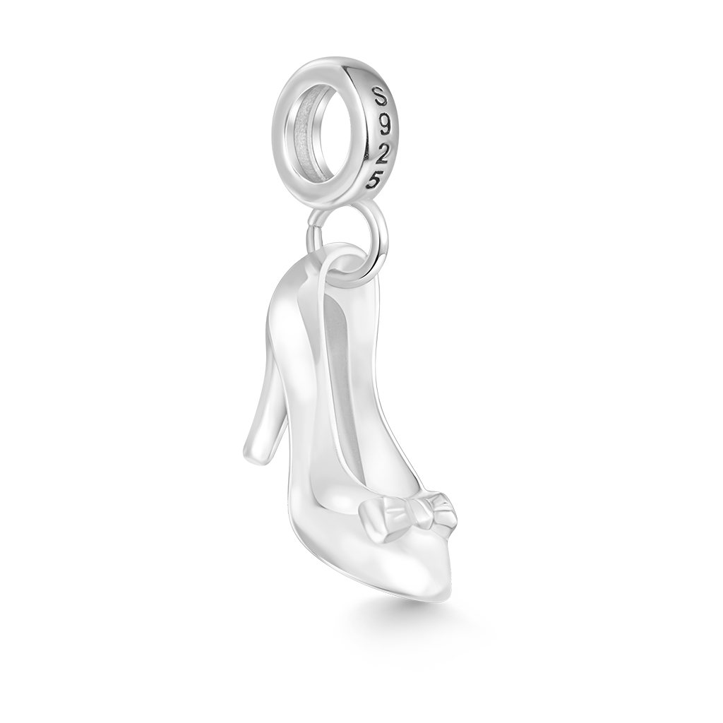 Gnoce Cinderella Glass Slipper Pendant Dangle Charm_2