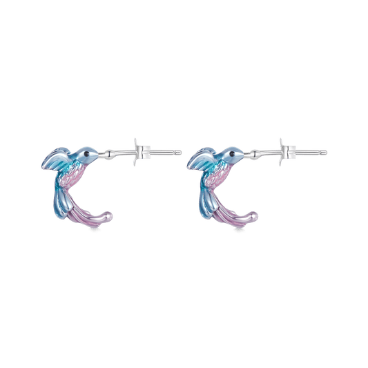 Gnoce Kingfisher Stud Earrings_1