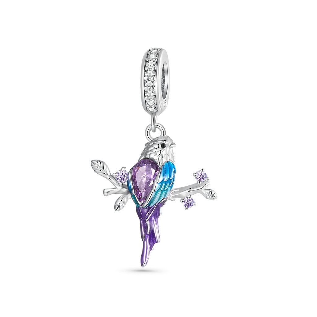 Gnoce Gradient Color Kingfisher Pendant Dangle Charm_1