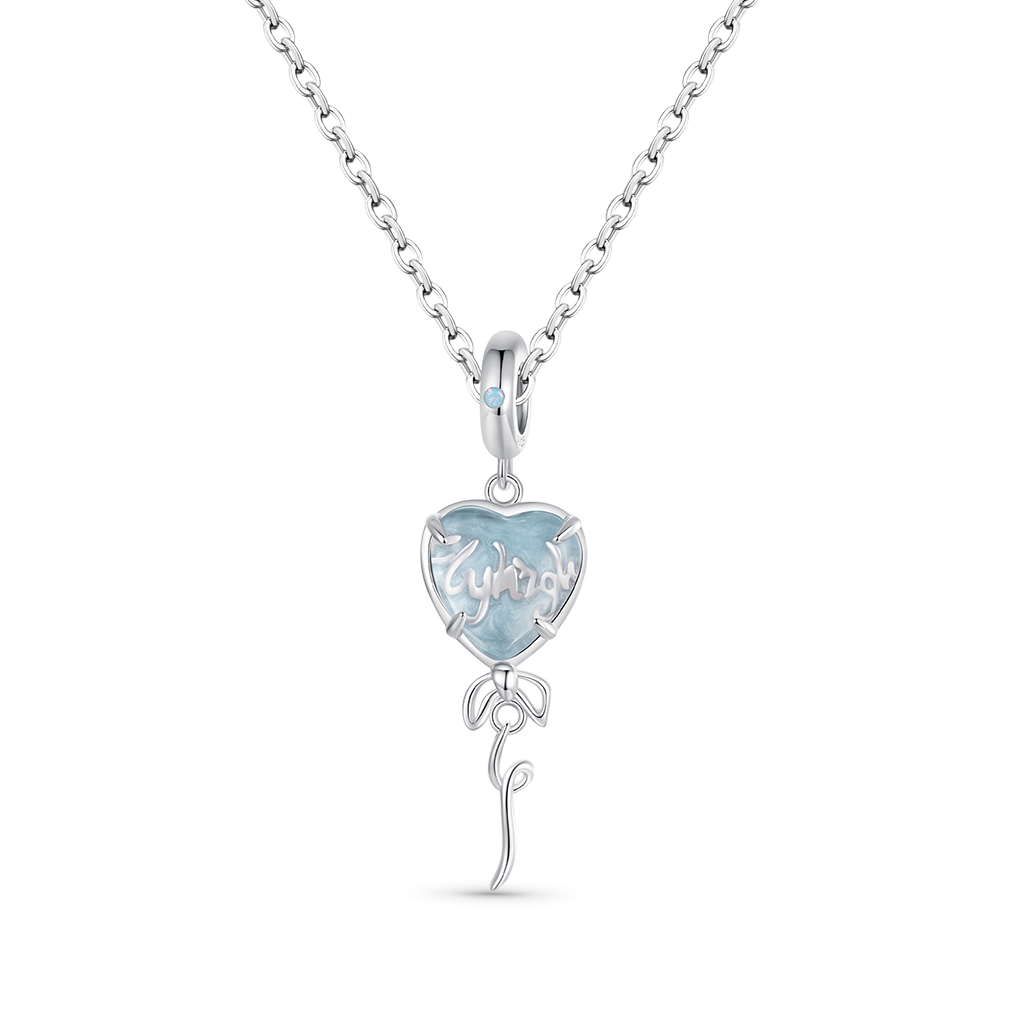 Gnoce Love Balloon Pendant Dangle Charm_2