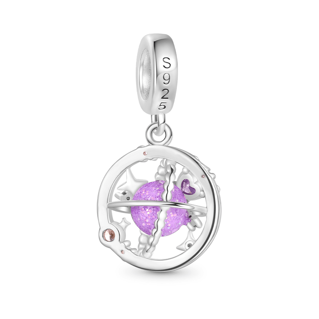 Gnoce Romantic Universe Planet Pendant Dangle Charm_2