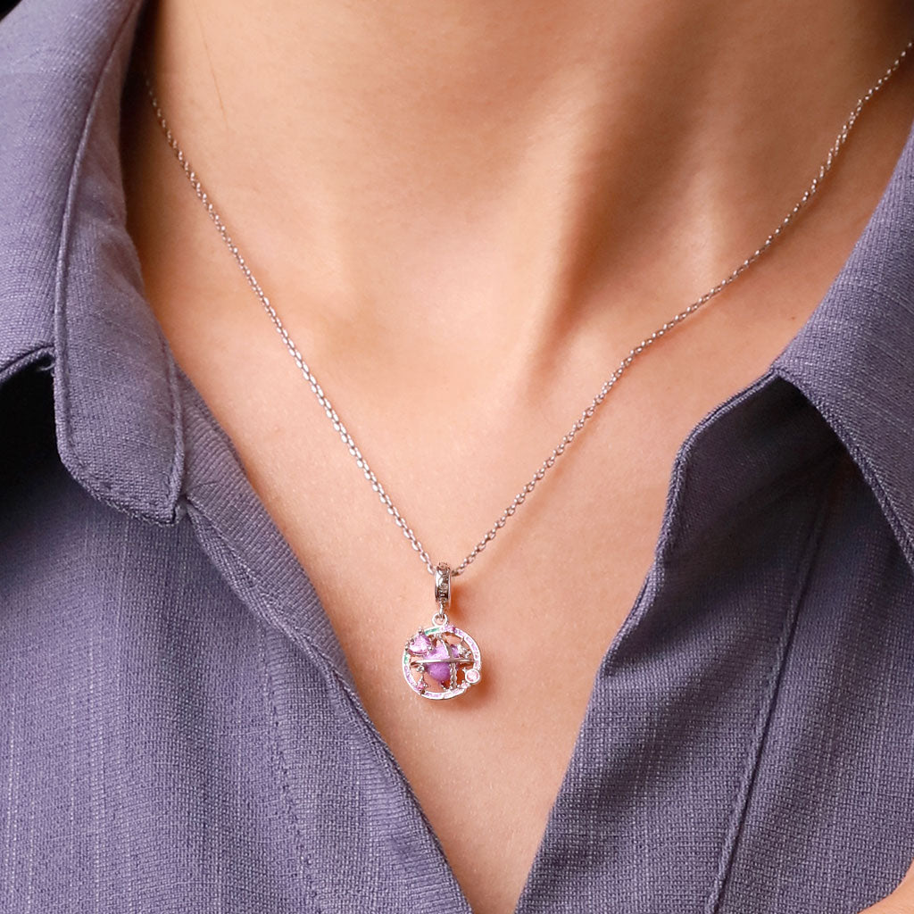 Gnoce Romantic Universe Planet Pendant Dangle Charm_5