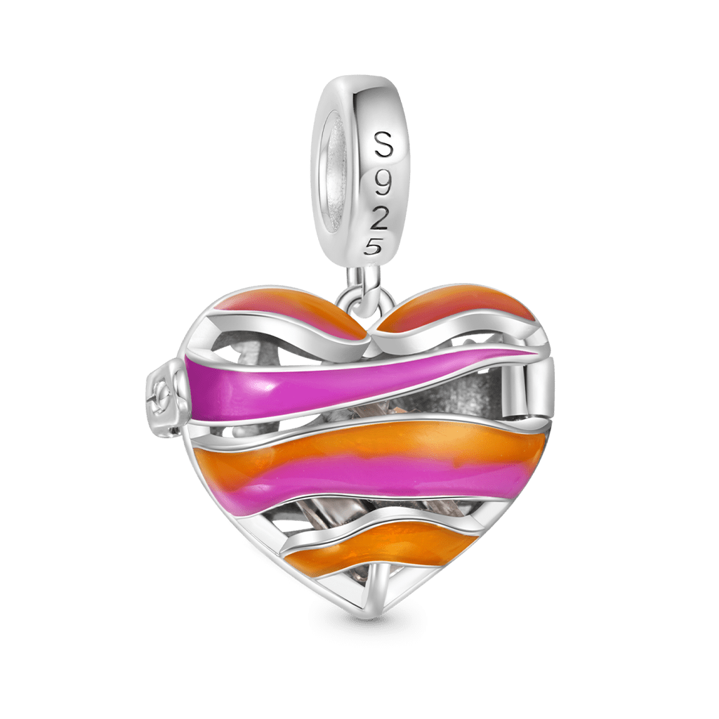 Gnoce Heart Solar System Wireless LED Glow Mercury Pendant Dangle Charm_4