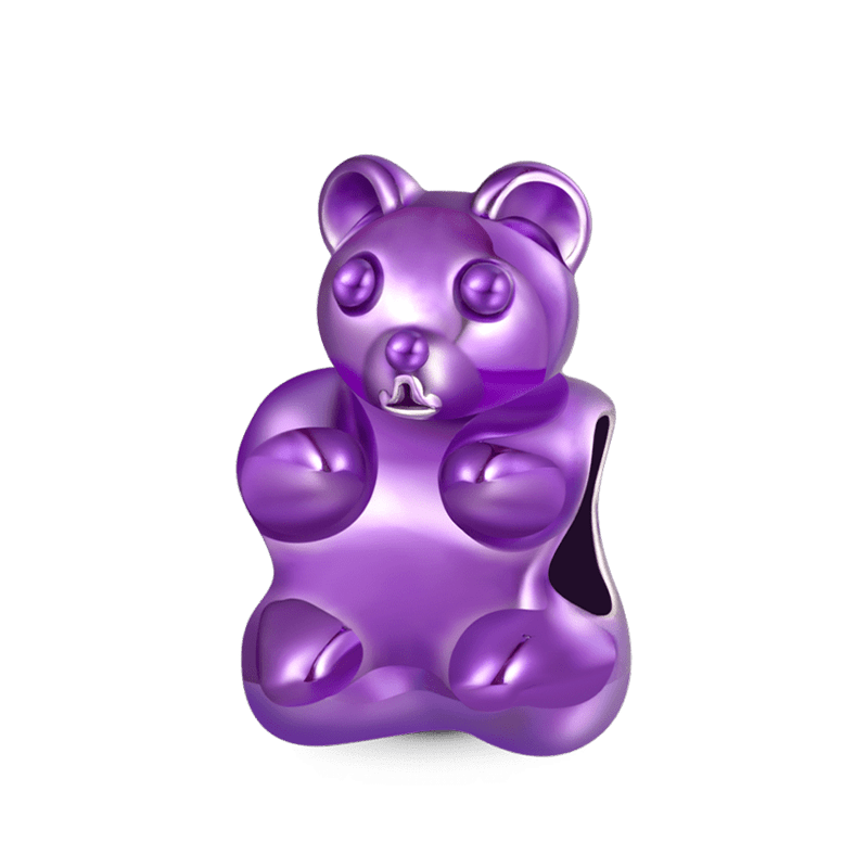 Gnoce Purple Gummy Bear Candy Charm_1