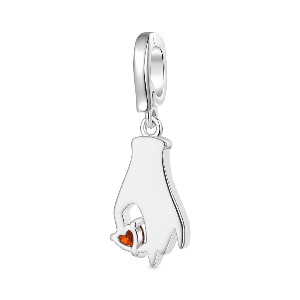 Gnoce Birthstone Love Gesture Clasp Clusters Charm_2