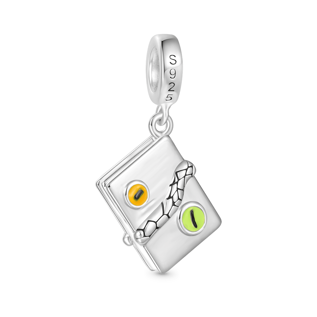 Gnoce 'Expecto Patronum' Spell Book Pendant Dangle Charm_3