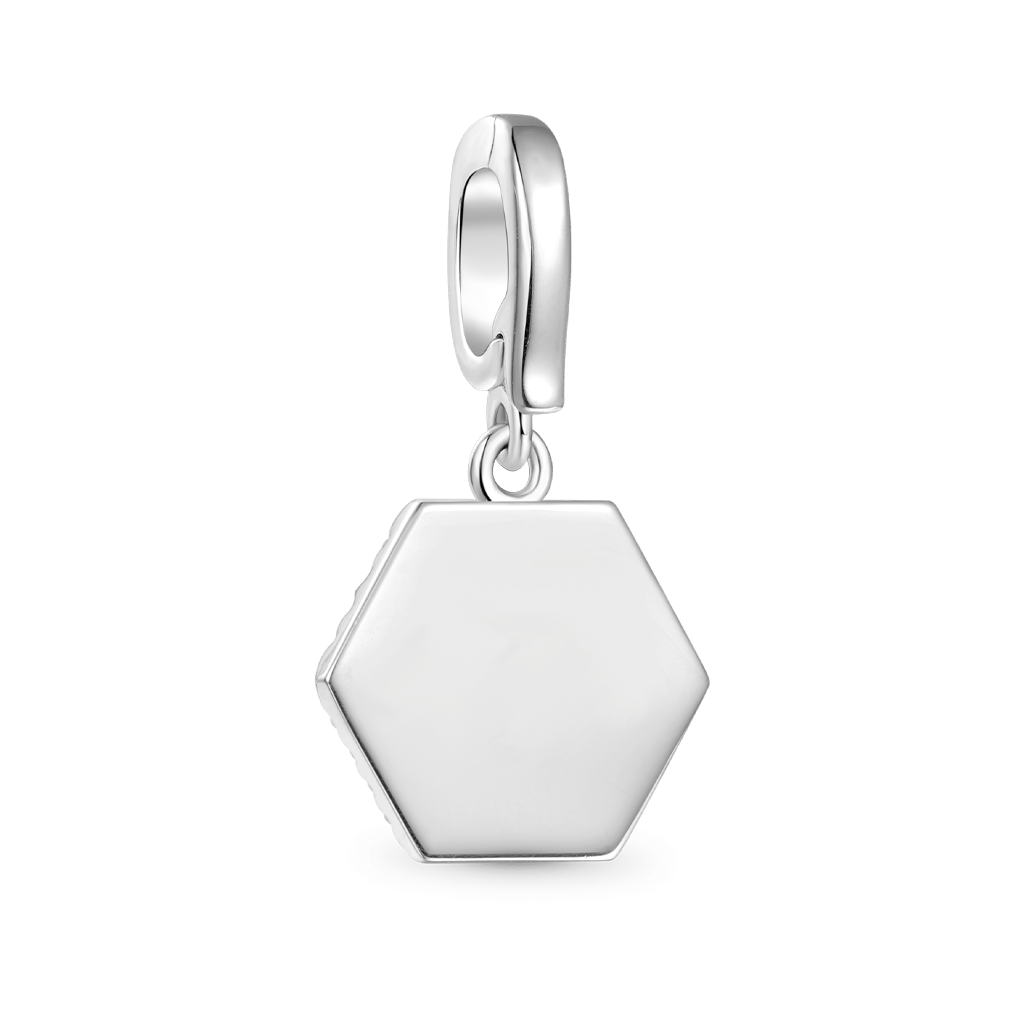 Gnoce Hexagon Sister Family Clasp Clusters Charm_2