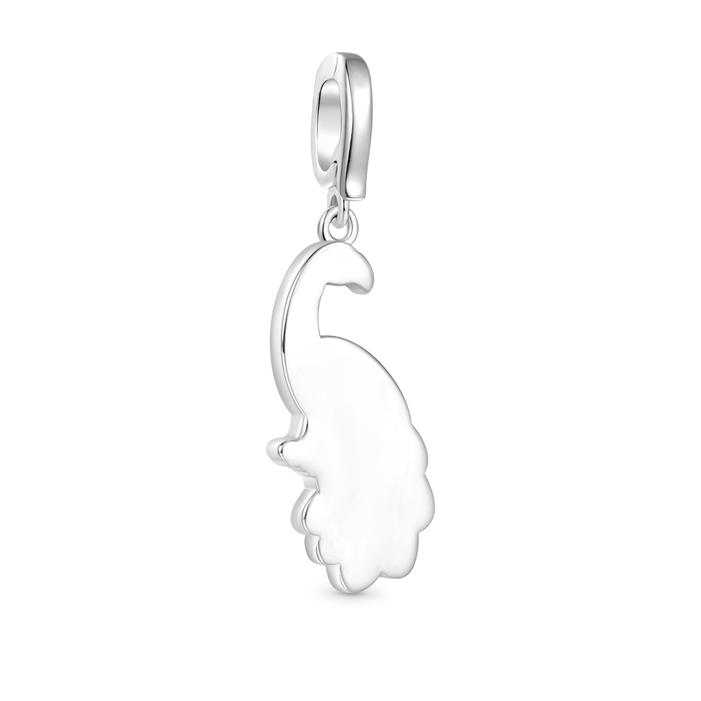 Gnoce Peacock Spreads Its Tail Clasp Clusters Charm_2
