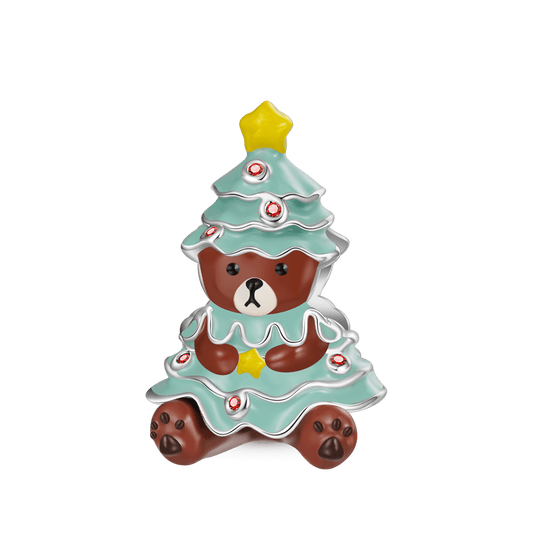 Gnoce Cute Bear Christmas Tree Charm_1