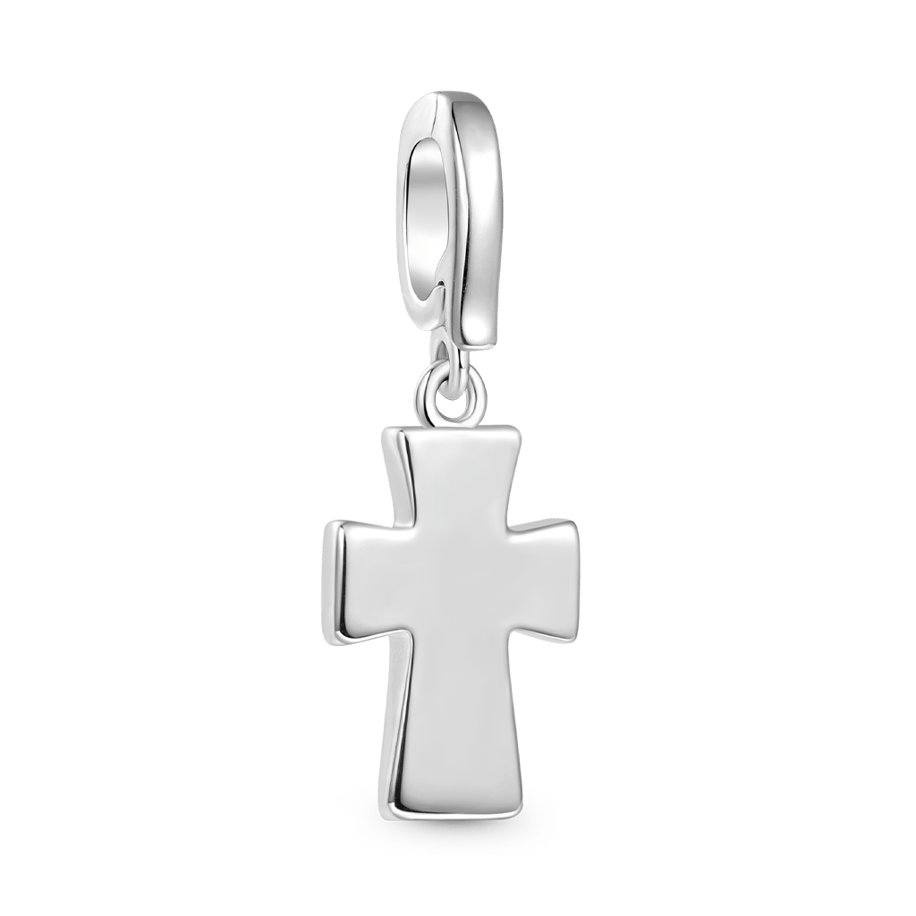 Gnoce 'With you wherever you go' Religious Cross Clasp Clusters Charm_2