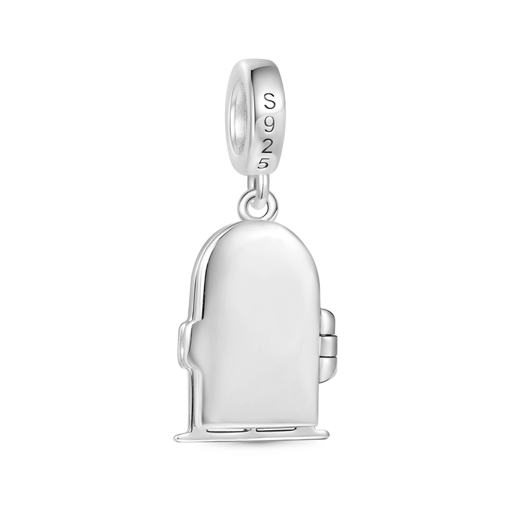 Gnoce Window View Kitten Openable Pendant Dangle Charm_3