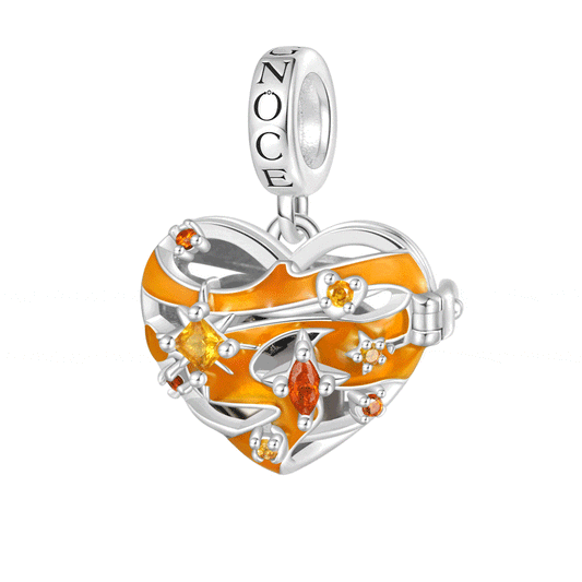 Gnoce Heart Solar System Wireless LED Glow Venus Pendant Dangle Charm_1