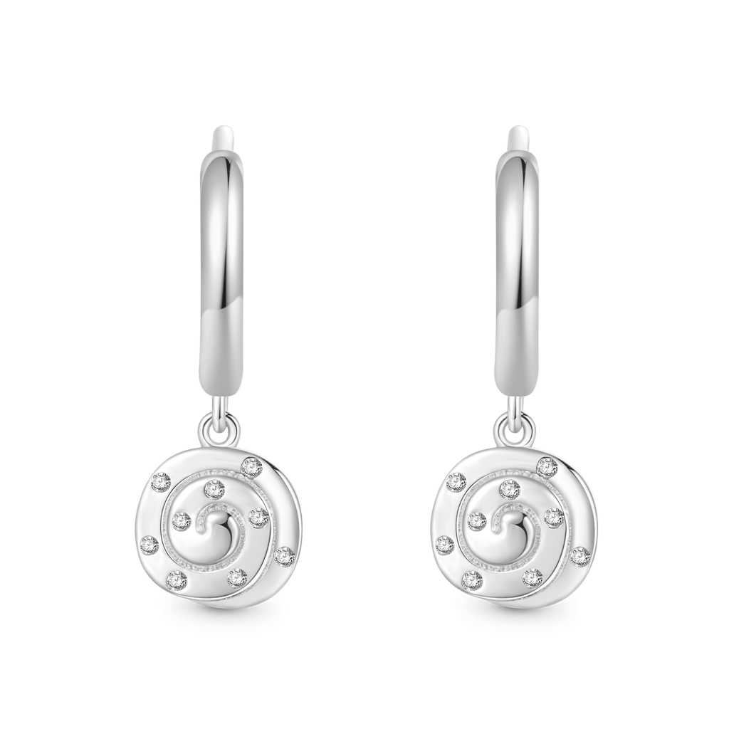 Gnoce Cinnamon Bun Hoop Earrings_2