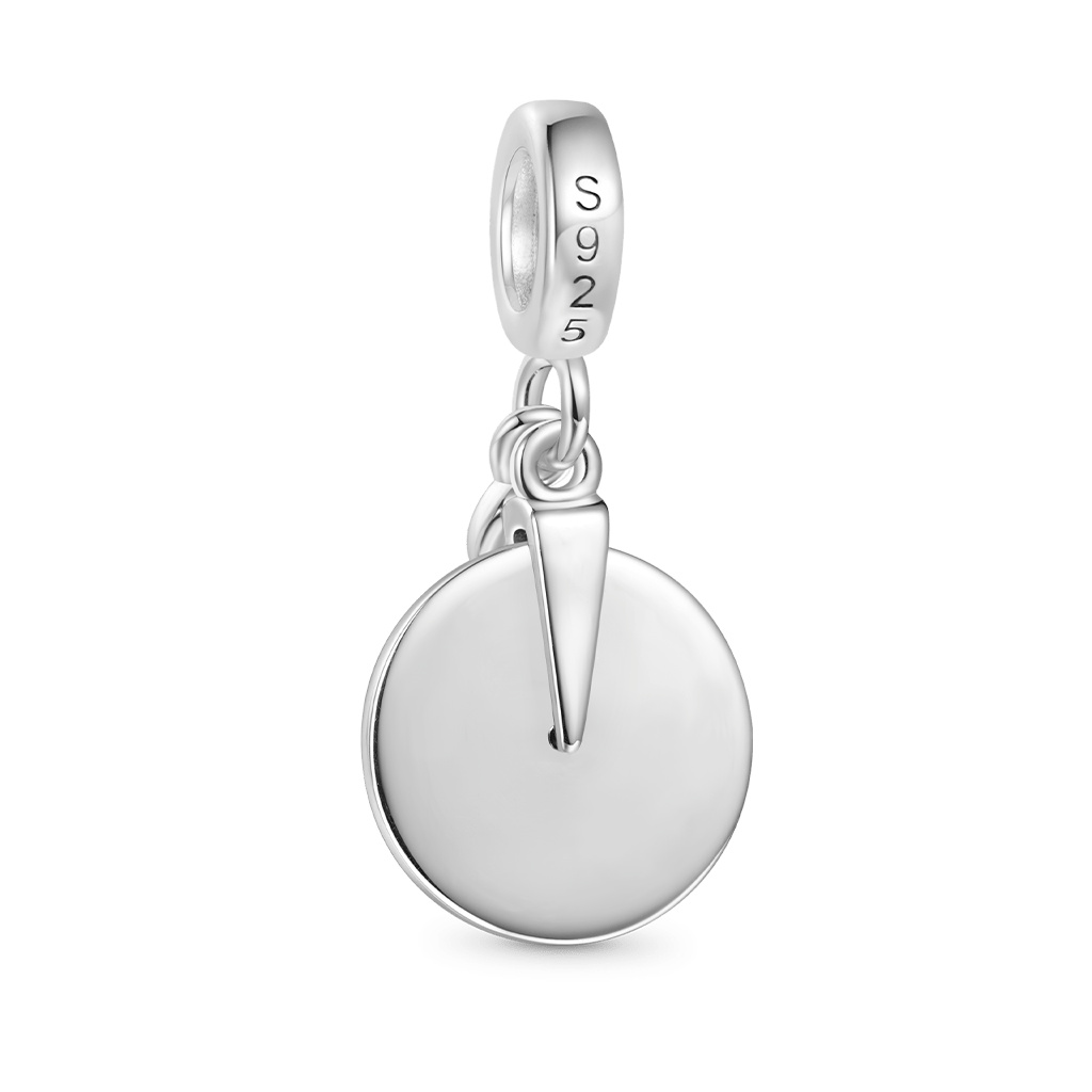 Gnoce Vintage Vinyl Disc Music Pendant Dangle Charm_2