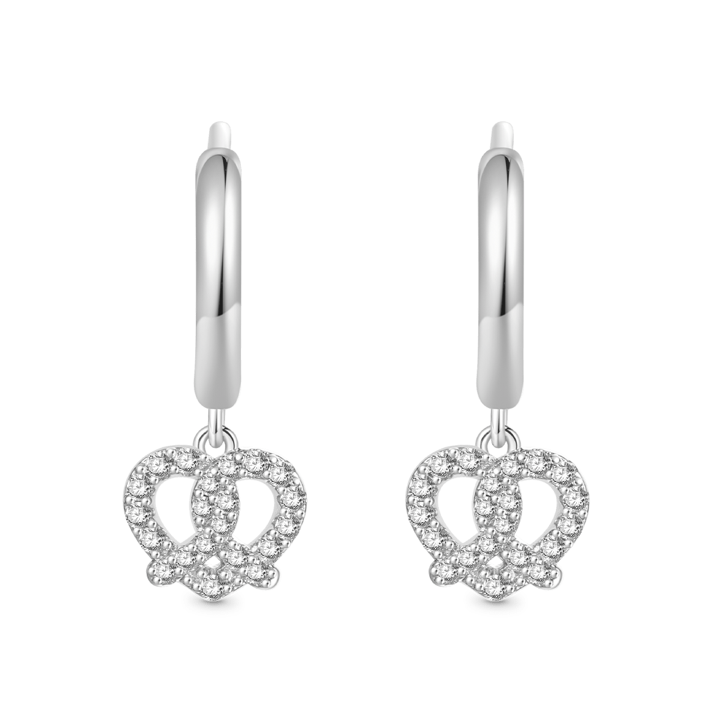 Gnoce Pretzel  Food Hoop Earrings_2