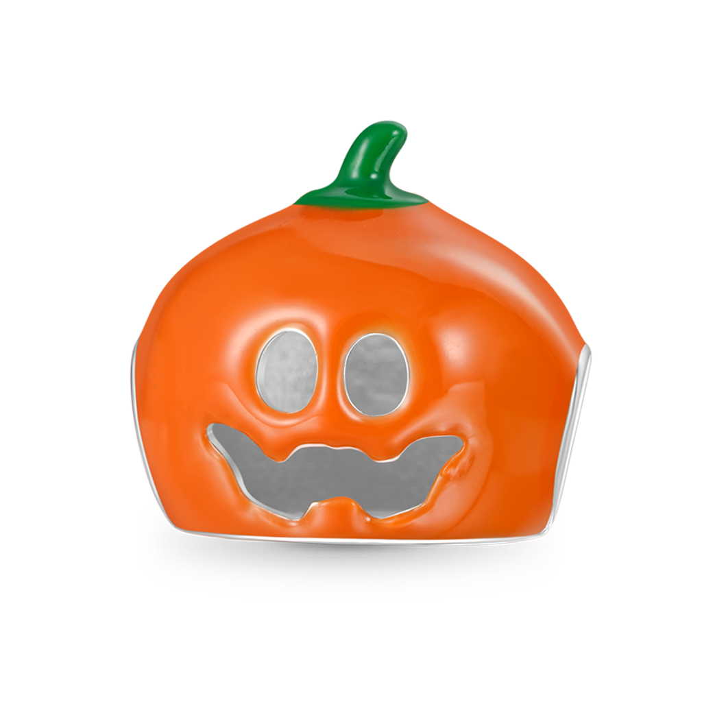Gnoce Double-layer Skull Pumpkin Head Charm_5