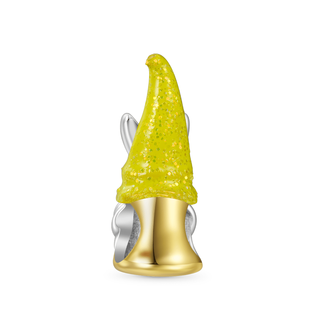 Gnoce Easter Gnome Green Bunny Charm_2