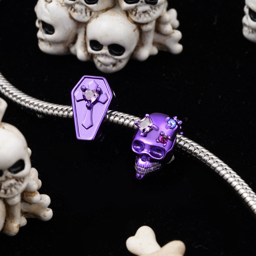 Gnoce Halloween Candy Skull Charm_3