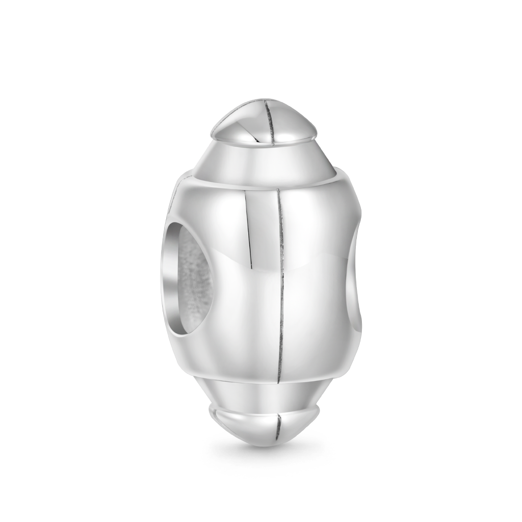Gnoce Sports Rugby Football Engravable Charm_1