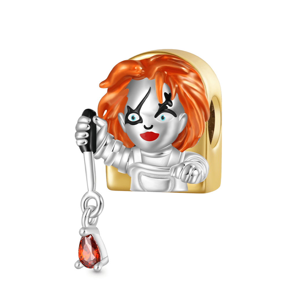 Gnoce Chucky with Bloody Knife Charm_1