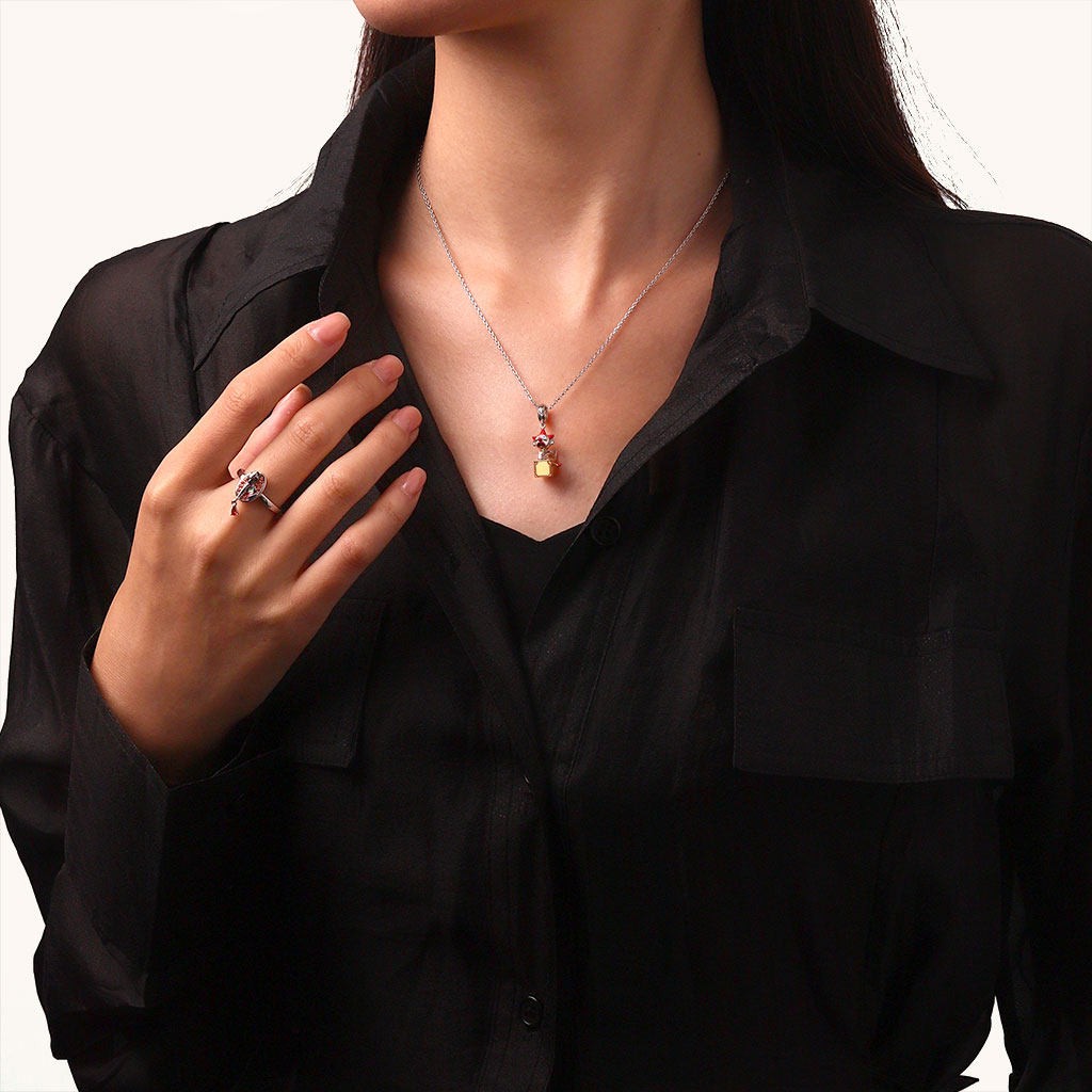 Gnoce Chucky Jack in the Box Pendant Dangle Charm_4