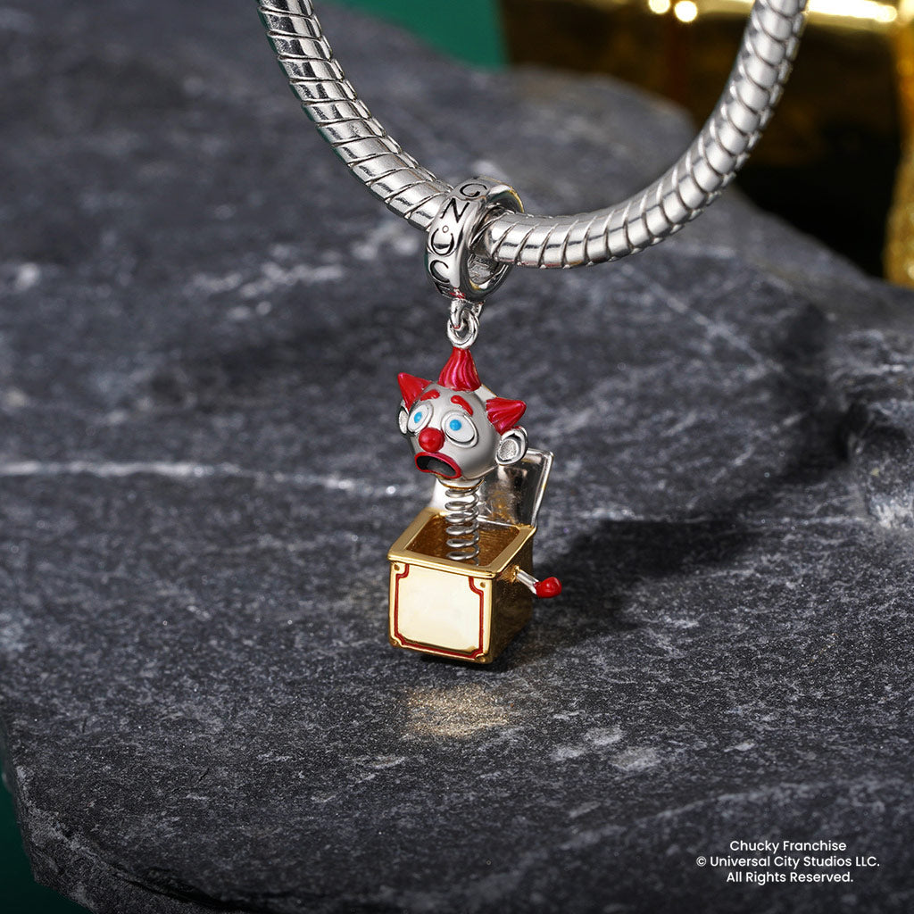 Gnoce Chucky Jack in the Box Pendant Dangle Charm_3