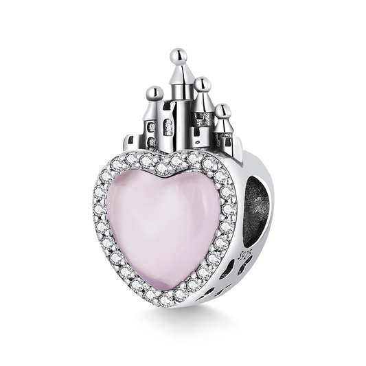 Gnoce Pink Love Castle Charm_1