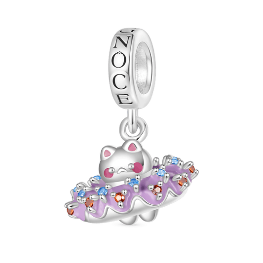 Gnoce Doughnut Cat Chuu Pendant Dangle Charm_1