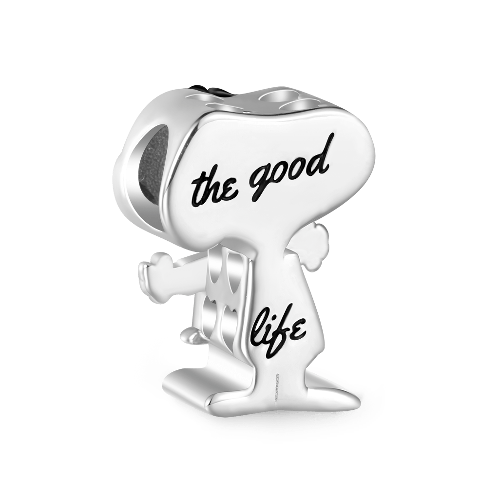 Gnoce Peanuts Snoopy Striped Short-sleeve Charm_3